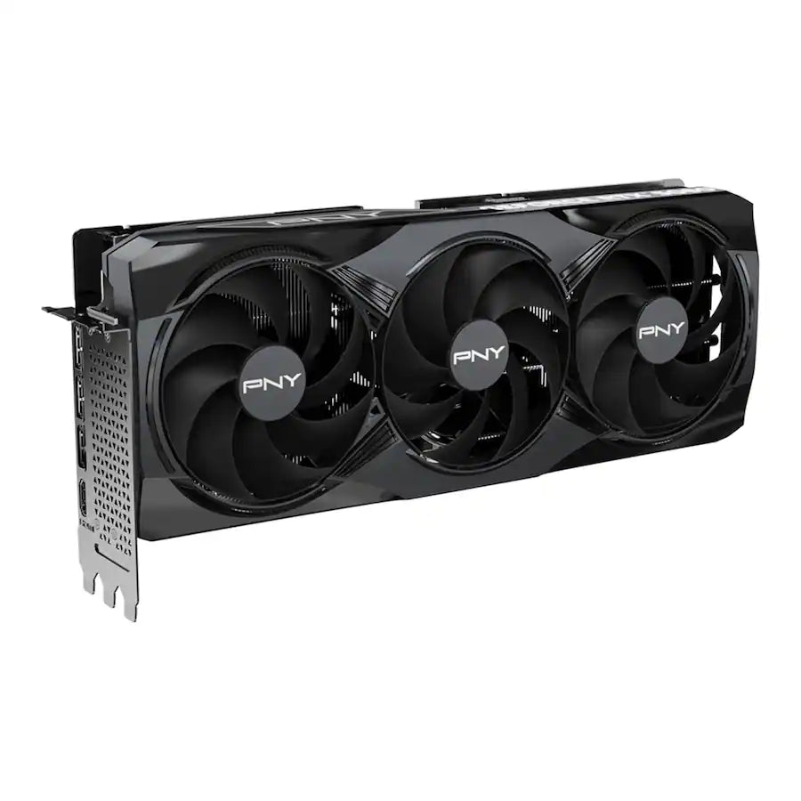 PNY NVIDIA GeForce RTX 5080 Overclocked 16GB GDDR7 Graphics Card – Triple Fan