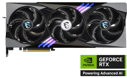 MSI NVIDIA GeForce RTX 5090 32G GAMING TRIO OC 32GB GDDR7 Graphics Card
